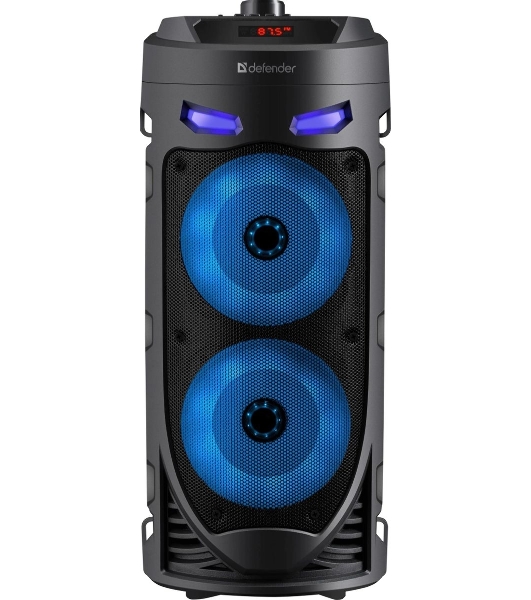 Портативная колонка Defender 16W черный CRASHBOOM