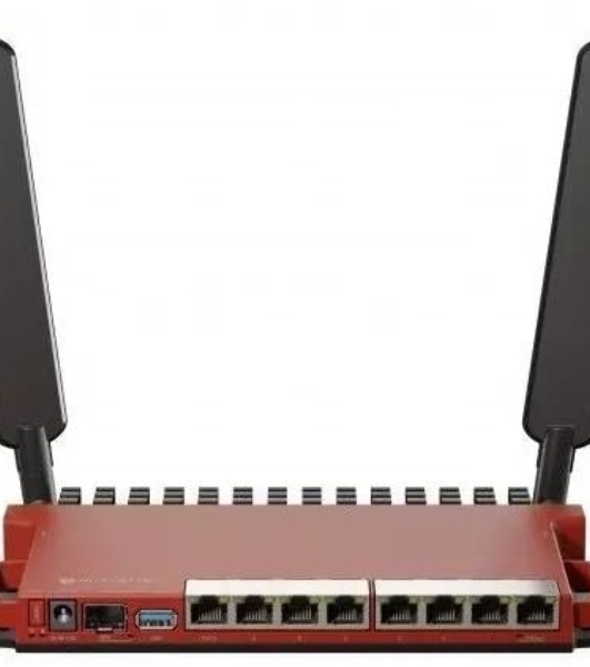 Роутер беспроводной MikroTik L009UiGS-2HaxD-IN AX600 10/100/1000BASE-TX, 2.4Ггц, 8*1Gbit, 1*SFP 2.5Gbit