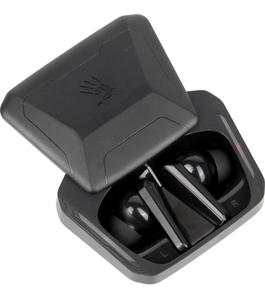 Гарнитура Bloody M70 чёрный-красный, беспроводная, Bluetooth, до 6 ч