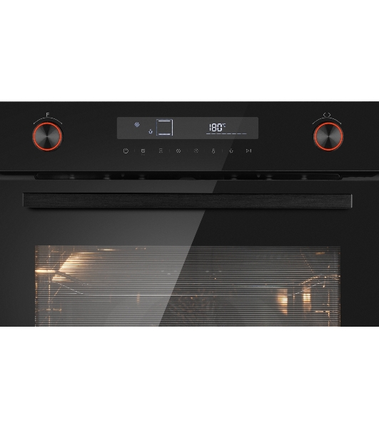 Духовой шкаф электрический Weissgauff EOM 741 PDB Black Edition черный