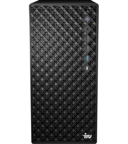 Компьютер IRU Tactio 520B6SB MT Ryzen 5 8500G (3.5) 16Gb SSD 512Gb RGr FreeDOS 2.5Gigabit 450W черный (RUS) (2116603)