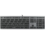 Клавиатура проводная A4Tech Fstyler FX60 серый/белый, фото 1