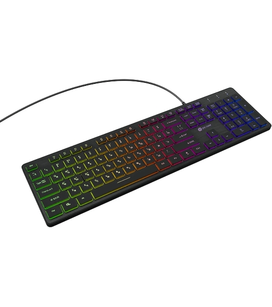 Клавиатура Oklick 550ML проводная, USB Type-A, чёрный