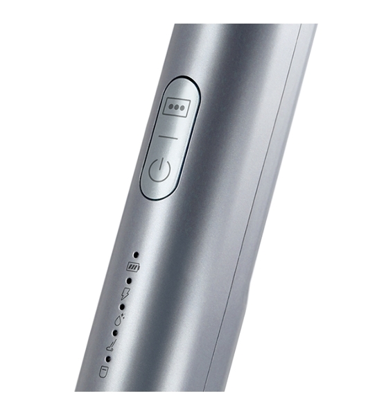 Пылесос вертикальный BQ VCA1003W холодный серый, питание от аккумулятора, 14 Вт, уборка суxая/влажная, пылесборник 0.36 л