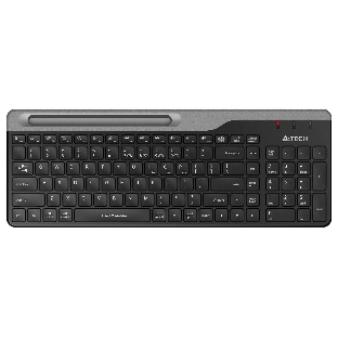 Клавиатура беспроводная A4Tech Fstyler FBK25, USB, Bluetooth/Радиоканал, черный/серый