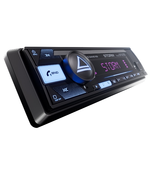 Автомагнитола AURA STORM-545BT, 1 DIN, Bluetooth, USB Type-A, AUX