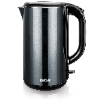 Электрочайник BBK EK1818 графит, 1.7 л, 2200 Вт, скрытый нагревательный элемент, фото 1