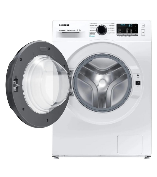 Стиральная машина Samsung WW80AGAS21AELP кл.:A фронт. макс.:8кг