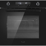 Духовой шкаф электрический Weissgauff EOM 741 PDB Black Edition черный, фото 1