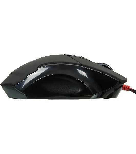 Мышь проводная A4Tech Bloody V7 черный, 3200 dpi, USB Type-A, кнопки - 8