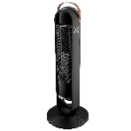 Тепловентилятор электрический BRAYER BR4862 чёрный, керамический, 2000 Вт, 20 м², фото 1