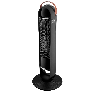 Тепловентилятор электрический BRAYER BR4862 чёрный, керамический, 2000 Вт, 20 м²