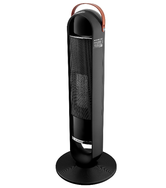 Тепловентилятор электрический BRAYER BR4862 чёрный, керамический, 2000 Вт, 20 м²