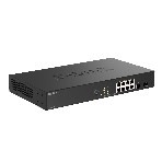 Коммутатор D-Link DGS-1010P/B1A, 8×1 Гбит/с + 2×1 Гбит/с SFP, неуправляемый, фото2