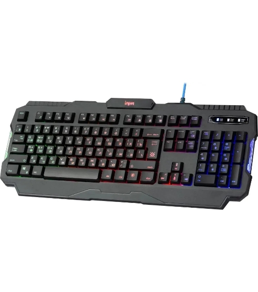 Клавиатура проводная Defender Legion GK-010DL RU, USB, черный