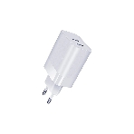 Сетевое зарядное устройство Qumo Energy PD 35W (Charger 0074), два порта: Type-C PD + Type-C PD, белый, фото 1
