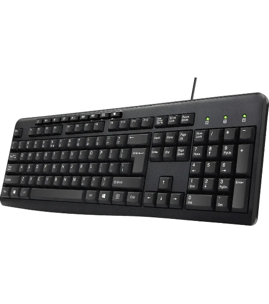 Клавиатура проводная Oklick 305M (1659987), USB, черный