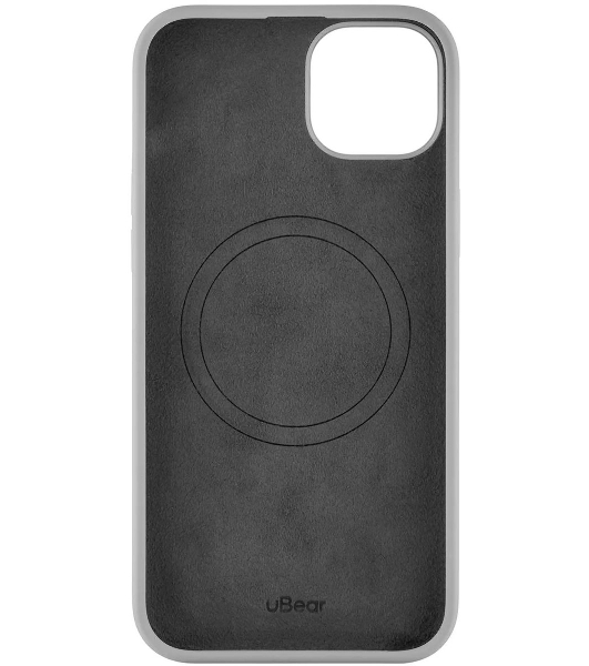 Чехол (клип-кейс) uBear для Apple iPhone 15 Plus Touch Mag Case with MagSafe серый (CS272MG67TH-I23M)