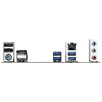 Материнская плата Gigabyte B860M-E, LGA 1851, Intel B860, 2xDDR5, 4xSATA, 2xM.2, 1xPCIe 4.0 x16, 1xPCIe x1, 1xHDMI, 1xDP, 1x1Gb LAN, 4xUSB-A 5Gbps, 2xUSB-A 2.0, 1xPS/2, 3x3.5 мм, 7.1, mATX, фото2