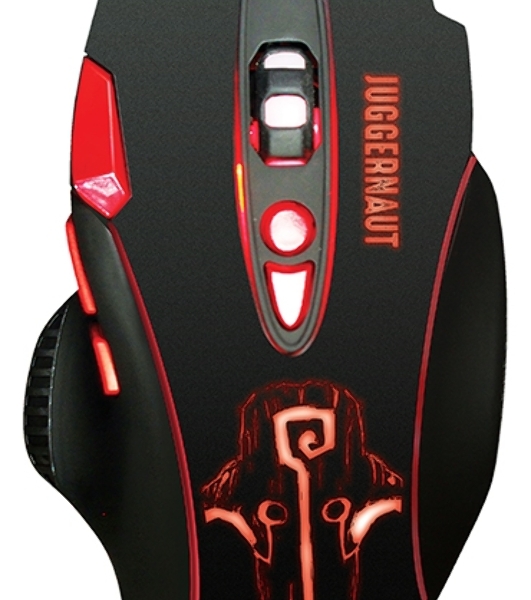 Мышь проводная Qumo PRO Series Juggernaut M84 черный, 6400 dpi, USB, кнопки - 8