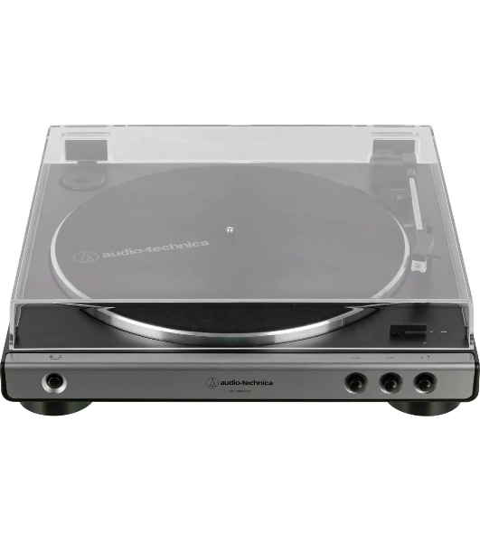 Проигрыватель винила Audio-Technica AT-LP60XUSB полностью автоматический серебристый