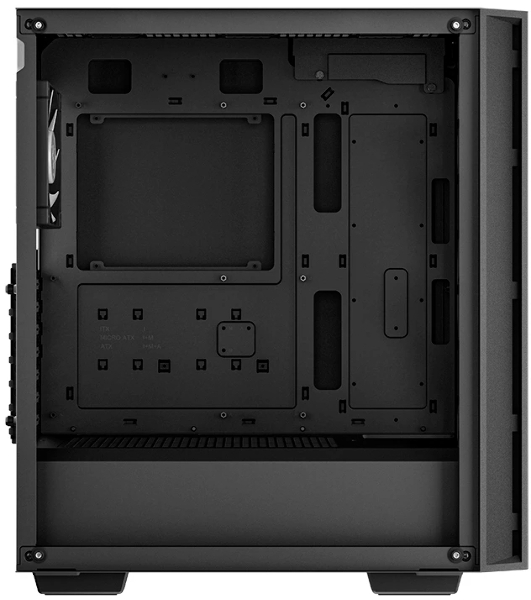 Компьютерный корпус Deepcool MATREXX 55 MESH V4 без БП, боковое окно (закаленное стекло), 3xARGB LED 140мм вентилятора спереди, 1xARGB LED 120мм вентилятор сзади, черный, ATX