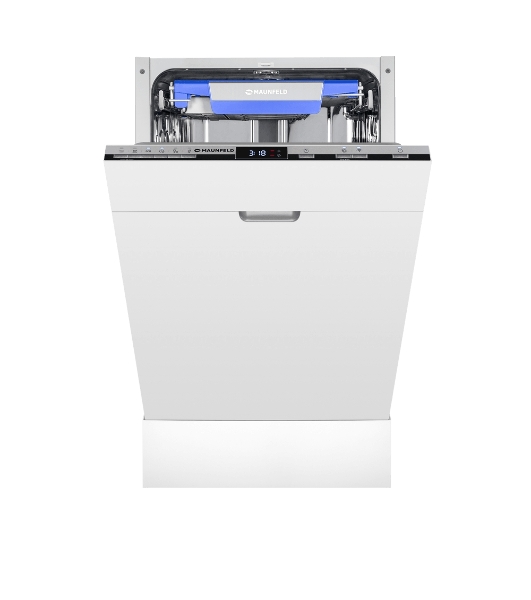 Посудомоечная машина Maunfeld MLP45230 Light Beam Inverter Wi-Fi, нержавеющая сталь, 44.8 см, 10 компл., 47 дБ, класс A+++