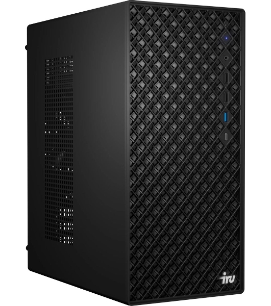 Компьютер IRU Tactio 520B6SB MT Ryzen 5 8500G (3.5) 16Gb SSD 512Gb RGr FreeDOS 2.5Gigabit 450W черный (RUS) (2116603)