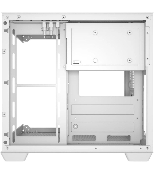 Компьютерный корпус Bloody CC-121 белый без БП mATX 7x120мм 1xUSB2.0 1xUSB3.0 audio