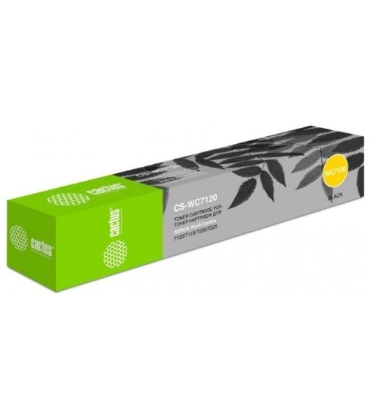 Картридж лазерный Cactus CS-WC7120R 006R01461 черный (22000 стр.) для Xerox WC 7120/7125/7220/7225