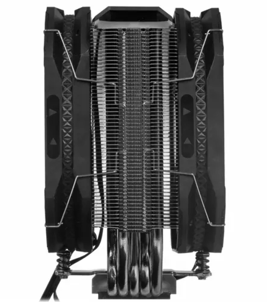 Кулер для процессора DEEPCOOL AS500 PLUS черный, 140 мм, алюминий/медь, 1200 об/мин, 29.2 дБ, 4 pin, 220 Вт, 164 мм