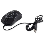 Мышь проводная Oklick 702G черный, 3600 dpi, USB, кнопки - 4, фото2