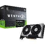 Видеокарта MSI GeForce RTX 5050 8G VENTUS 2X OC, NVIDIA RTX 5050, 8 ГБ GDDR6, 128 бит, PCI-e 5.0, 1xHDMI, 3xDP, 2617 МГц, фото2