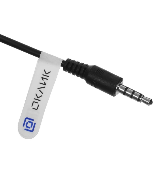 Проводные наушники Oklick HP-M211V черный, полноразмерные, Jack 3.5 мм