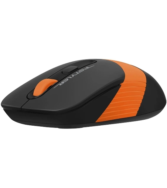 Мышь беспроводная A4Tech Fstyler FG10S черный/оранжевый, 2000 dpi, радиоканал, USB, кнопки - 4