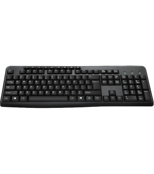 Клавиатура проводная Oklick 305M (1659987), USB, черный