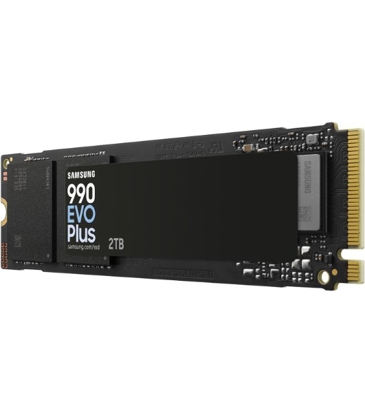 Накопитель SSD Samsung 990 EVO Plus, 2Tb, M.2 2280, PCIe 4.0 x4, NVMe, R/W 7250/6300