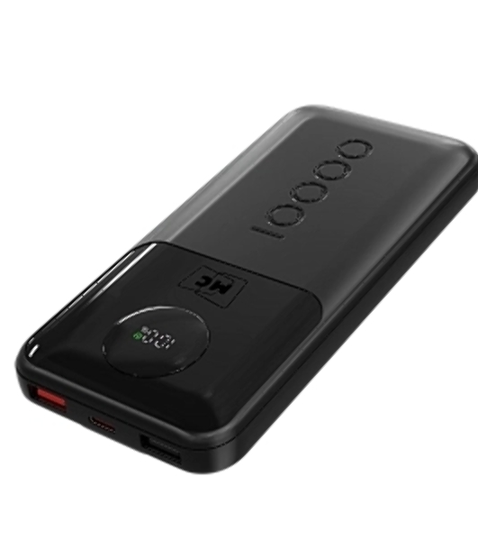 Портативный аккумулятор MORE CHOICE (4620202552792) PB35-10 10000mAh 2USB+1Type-C 3.0A 22.5W+PD20W+QC3.0, черный