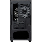 Компьютерный корпус без блока питания HSPD M320, Mesh Mini-tower, черный, slide TG, 0.45 SPCC, 2x140мм ARGb+1x120мм ARGb mATX, mITX 160/340/184мм 2x2.5', 2x3.5', 4xPCI 2xUSB-A 3.0, 1xUSB-A 1.0 390x200x385мм, фото5