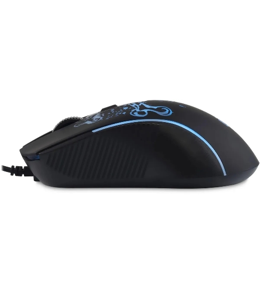 Мышь проводная Oklick 702G черный, 3600 dpi, USB, кнопки - 4