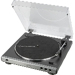 Проигрыватель винила Audio-Technica AT-LP60XUSB полностью автоматический серебристый, фото 1