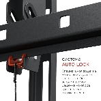 Кронштейн для телевизора Holder LCD-T8602-B черный 55'-100' макс.75кг настенный наклон, фото3