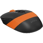 Мышь беспроводная A4Tech Fstyler FG10S черный/оранжевый, 2000 dpi, радиоканал, USB, кнопки - 4, фото11