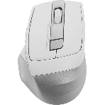 Мышь беспроводная A4Tech Fstyler FG35 серебристый/белый, 2000 dpi, радиоканал, USB, кнопки - 6, фото 1
