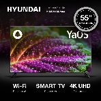 Телевизор Hyundai 55' H-LED55BU7003 черный LED UHD 60Hz Smart TV, фото14