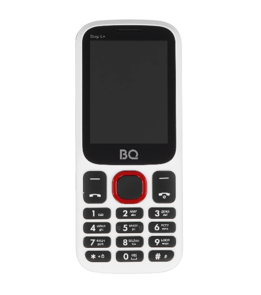 Мобильный телефон BQ 2440 Step L+ белый/красный