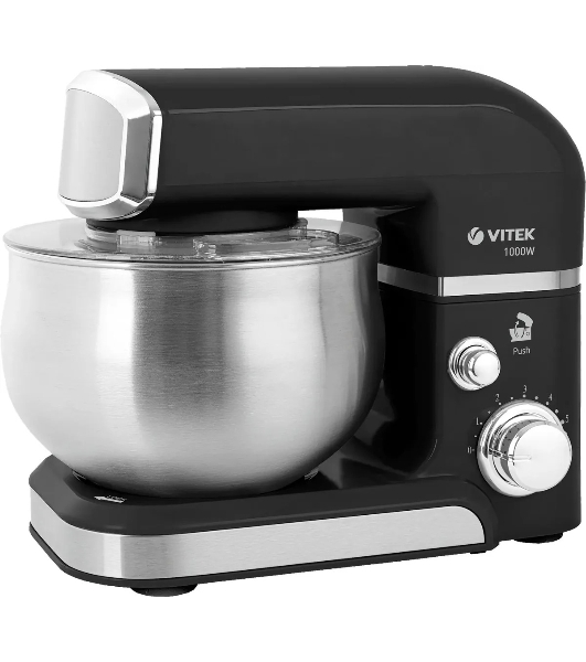 Кухонная машина Vitek Midnight VT-4116 черный/стальной