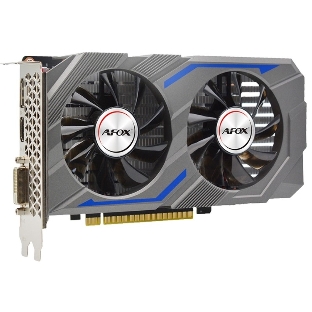 Видеокарта AFOX NVIDIA GeForce GTX 1650 4 Gb GDDR6 128 бит PCIE 3.0 16x Memory 12000 МГц GPU 1485 МГц Активный 1xВыход HDMI 2xВыход DisplayPort AF1650-4096D6H1-V8