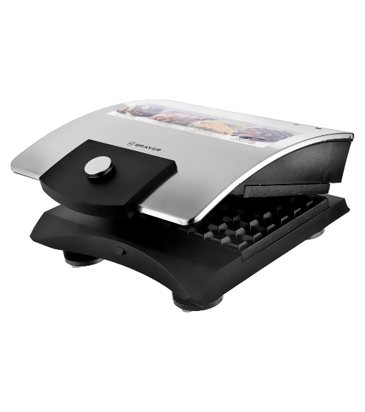 Вафельница BRAYER, 750 Вт, белг.вафли, панель 11x13 см, защита от перегр, индик. готовности