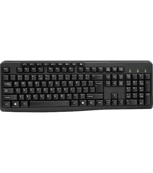 Клавиатура проводная Oklick 305M (1659987), USB, черный